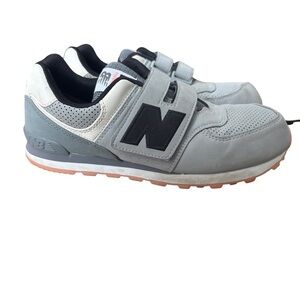 New Balance Kids' Hook & Loop Velcro Sneakers - size 5